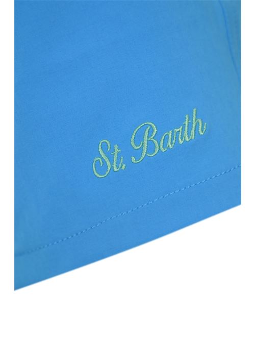 Costume da bagno Comfort azzurro Mc2 Saint Barth | COMFORT SWIMSHORT00157F SB 3455 EMB